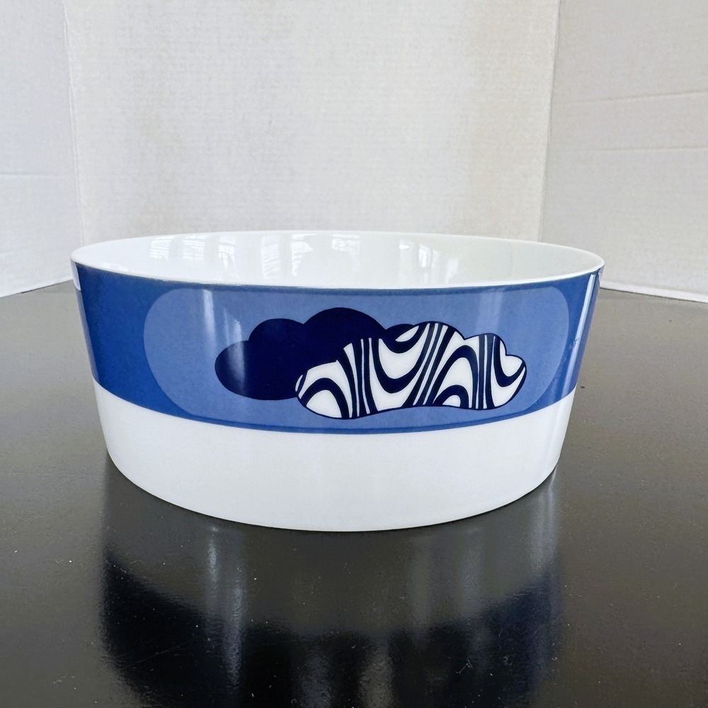Lisboa Block Spal Blue Pacific by Yoshico 8 Inch Vegetable Serving Bowl